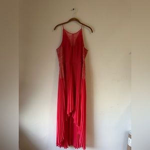 BCBG Max Azria Midi Pink Dress